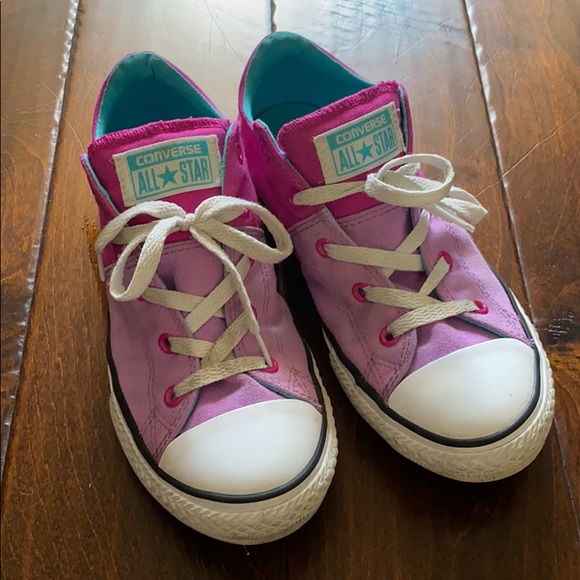 pink converse size 4